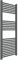 ERCOS Scaldasalviette Termoarredo Bagno Dimensioni 500x1200 MM Radiatore Colore Grigio Ferro Opaco , Attacchi da 1/2 Fornito Con Kit Montaggio