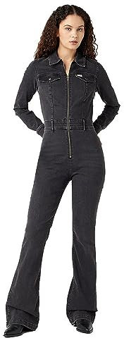 Wrangler Retro Catsuit Salopette, Mars, XS da Donna
