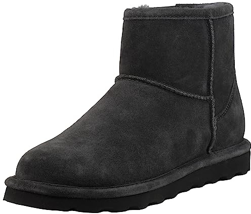 BEARPAW Femme Alyssa Bottine, Grau Graphite Nature S Delight, 36 EU