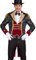 W WIDMANN MILANO Party Fashion - Paillettenfrack Zirkusdirektor, Jacke, Showman, Rockstar, Faschingskostüme