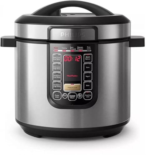 Multicuiseur Philips Viva Collection HD2237/40, 1300 W, 6 L, argenté