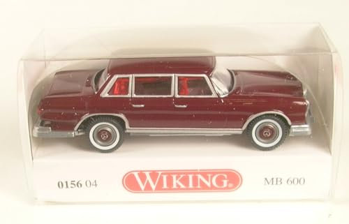 Wiking 015604 H0 Mercedes Benz 600 (weinrot) 1963-1981 Spur HO 1:87