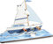 Schiff Geburtstagskarte - Segelschiff 3D-Holzkarte | Geldgeschenke, Gutschein Segeln, 3D Segelschiff, Boot, Maritime, Geschenkkarte Segeln, Segler, Yacht, Segelreise