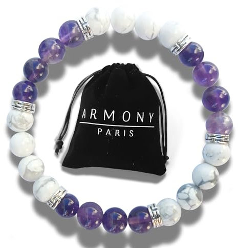 Chakra armband echte steine (1 Amethyst)
