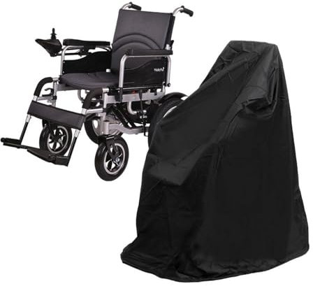 Rollstuhl Schutzhülle Wasserdichte Abdeckung Für Rollstuhl Rollstuhlabdeckung | Oxford Schutzhülle Für Rollstuhl Abdeckung Für Mobilitätsroller | Regenschutz Für Rollstuhl 115x75x130cm UV-beständig