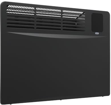 ECOSO 1500W Anthracite WiFi Convector Panel Smart Electric Heater 420x615mm | Steel Construction. Generous Heat Output. Contemporary Style. Flat Panel Design. WiFi Control. Hardwired Installation.