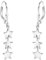 SOFIA MILANI - Damen Ohrringe 925 Silber - Stern Ohrhänger - E2826