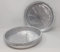 Foglish Home & Garden Bandeja redonda de aluminio de 40 x 29 cm para tartas, flan y quiche, para barbacoa, 29 x 29 x 4 cm, freidora de aire, horno, cocina