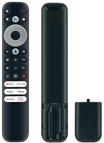 VINABTY RC902V FMR4 Telecomando di Ricambio Adatto Per TCL 4K UHD Smart TV 98P745K 40S330 32S330 43S434 50S434 55S434 65S434 70S430 75S434 43S446 50S446 50S546,Senza funzione vocale