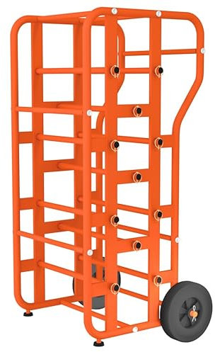 MOOFI Wire Spool Rack Cable Dispenser Caddy Orange