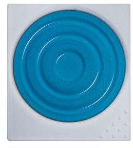 LAMY Z70 einzelne Farbschale 059 in cyanblau - geeignet für alle LAMY Deckfarbkasten - leicht austauschbar - hochpigmentierte, Brillante Farbtöne mit hoher Deckkraft, Blau