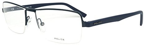 Police Brille Anthem 2 (VPL-257 0C07) Metall - Plastik blau matt