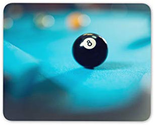 Eight Ball Mouse Mat Pad - 8 Pool Snooker Pub Game Men's Computer #15911