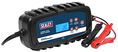 Sealey Compact Smart Charger & Maintainer 6.5A 9-Cycle 6/12V - AUTOCHARGE650HF