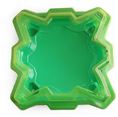 Lottoyday DIY Grün Gyro Arena Spielzeug, Boys Kampf kreisel Arena, Burst Standard Arena Disk Ab 3 Jahren