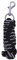 ARBO-INOX® - Anbindestrick - 2m - mit Karabiner - 12 Farben (Schwarz)