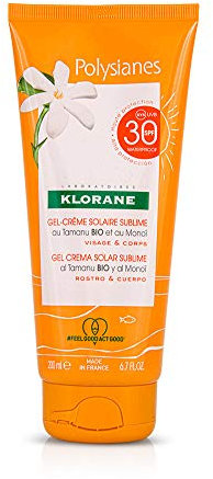 Klorane Polysianes Gel Crema Cara Y Corpo Spf30-200 Ml