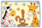 Knüpfteppich Latch Hook Kit 60x40cm Matte DIY Handarbeit Selbst Knüpfen Set für Hause Kinderszimmer