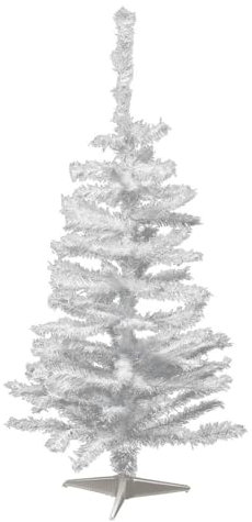 FEERIC LIGHTS & CHRISTMAS Árbol de Navidad Elégant 100 cm Blanco