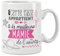 ÉNJA Création. Mug grand-mère Mamie/Tasse – La meilleure de l'univers Future mamie/grand-mère - Cadeau anniversaire Cadeau original Céramique haute qualité 11oz 320ML (MAMIE)