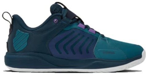 K-Swiss Men's Ultrashot Team Tennis Shoe, Colonial Blue/Reflecting Pond/Amethyst Orchid/Biscay Bay, 11 M