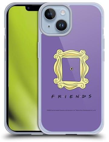 Head Case Designs Licenciado Oficialmente Friends TV Show Marco Mirilla Icónico Caso Funda de Gel Suave Compatible con Apple iPhone 14