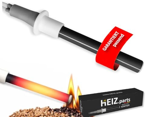 HEIZ.parts | Glühzündung passend für ETA Pellets PU/PC/ePE/TWIN/eTWIN, Stückholz SH/eSH, Hackgut eHACK, Zünder | Zündkeramik | Zündkerze