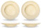 Wilmax - Piatti fondi - Piatti fondi 2 pezzi 25,5 cm / 350 ml - porcellana - Aspetto pietra - per zuppe, pasta, insalate - Lavabili in lavastoviglie - Per microonde - Beige