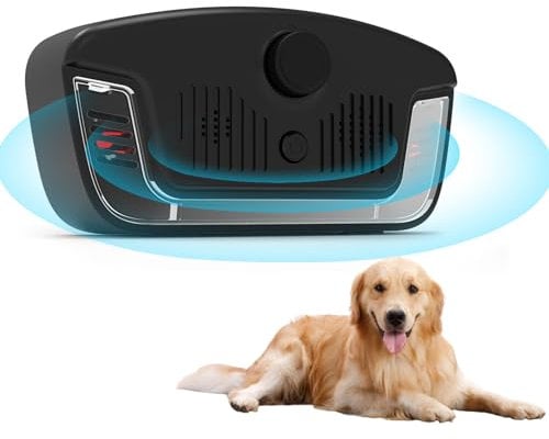Dog Barking Control Devices, Rechargeable Bark Stopper for Pets, for Indoor & Outdoor Use, Stop Barking Dog Training Tool, 3 Levels Ultrasonic Dog Deterrent, Anti Barking Device Brand: WARDBES