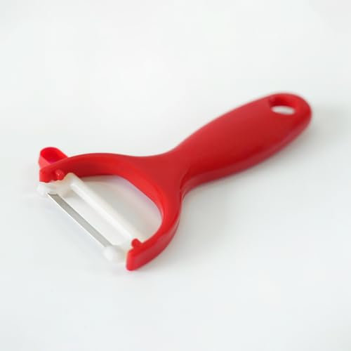 Rigamonti Pelafacile per frutta e verdura. Sbucciatore manuale per uso casalingo e professionale. Lavabile in lavastoviglie. Pelaverdure facile da utilizzare.