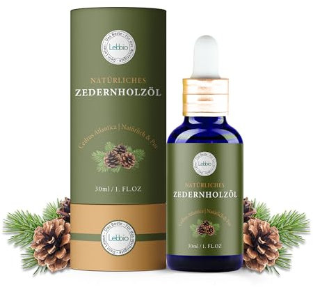 Lebbio ätherische Öle (30ml, Zedernholzöl)