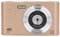 Digitalkamera, 48 MP, 2,5 K, Autofokus, 16-facher Zoom, 2,4 Zoll IPS-Display, Vlogging-Kamera, Tragbare Kompaktkamera mit Lautsprecher und Mikrofon für Teenager, Erwachsene (Gold)