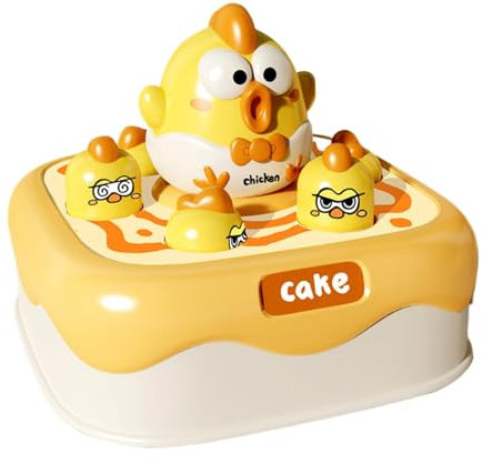 Hobngmuc Whack Mole Spielzeug, Whack Game Mole,Hämmerndes Hämmerspielzeug in Hühnerform | Stampfspielzeug, Kleinkindspielzeug für und Mädchen ab 3 Jahren, interaktives Entwicklungsspielzeug