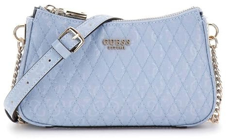 GUESS Betula Mini Crossbody Top Zip Stormy Blue