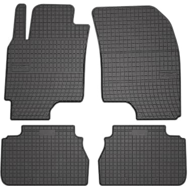 Wielganizator SolidPRO Gummimatten passend für Chevrolet Epica (2006-2012) | Qualität: Premium - Genaue Passform, rutschfest 4-teilig Fußmatten- Schwarz
