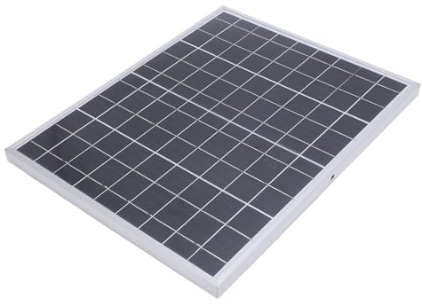 Topiky Panneau Solaire Robuste en Aluminium Monocristallin pour la Production D'énergie Durable dans les Véhicules - Se Glisse dans le Sac à Dos pour Recharger en Déplacement (15W)