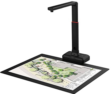 S21 A2 / A3 Dokumentkamera Großformat über Kopfbuchung & Dokumentscanner 2 3mp. Hohe Auflösung Auto Flatten & Support MultiLanguage Hohe Auflösung