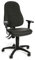 TOPSTAR Bürostuhl Drehstuhl California 60 Stoff anthrazit schwarz