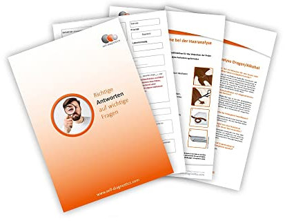 self-diagnostics Drogentest THC-COOH - Carbonsäure Labortest - Haaranalyse THC-COOH - MPU Vorcheck - 1 Laboranalyse - Drogenabstinenz durch ausführliches Gutachten nachweisen