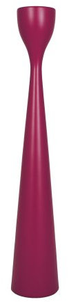 Freemover - Kerzenständer, Kerzenleuchter - Rolf - Höhe: 33 cm - Farbe: fuchsiapink/pink
