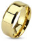 Bungsa 70 (22.3) Goldener Ring klassisch Edelstahl mit abgerundeten Kanten für Damen & Herren 49-70 (Fingerring Schmuckring Partnerringe Verlobungsringe Trauringe Damenring Chirurgenstahl Frauen)