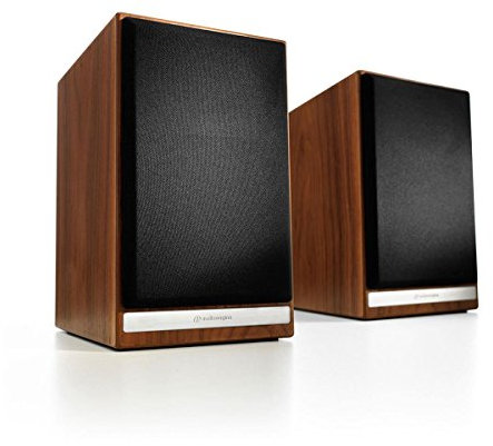 Audioengine HDP6 Passive Bookshelf Speakers - Stereo Speakers for Home Music | 2-Way Passive Speakers | Real Wood Veneer