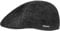 Stetson Texas Leder (Pigskin) Schiebermütze Herren - Ledermütze mit Baumwollfutter - Schirmmütze (Schirmlänge ca. 4.6 cm) - Flatcap aus Leder - Flat Cap Sommer/Winter schwarz M (56-57 cm)