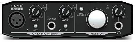 MACKIE Onyx Artist 1.2 2-In x 2-Out USB Audio Interface