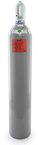 20 kg Kohlensäure Flasche/Neue CO2 Flasche/mit Steigrohr/Gasflasche (Eigentumsflasche) gefüllt mit Kohlensäure(CO2) / Lebensmittelqualität nach E290 / 10 Jahre TÜV ab Herstelldatum/made in EU