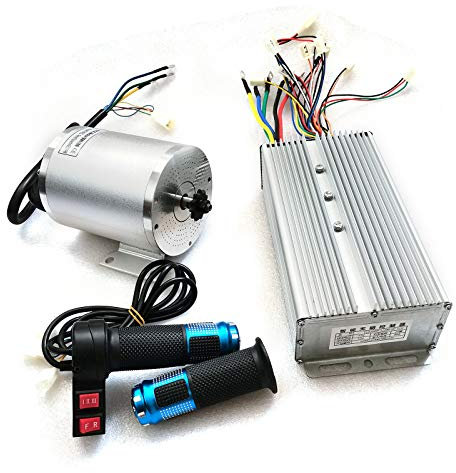 Bürstenloser Gleichstrommotor 72V 3000W DC 4900 U/min Elektro-Fahrrad Kit für Elektroroller, Elektroautos, Faltautos