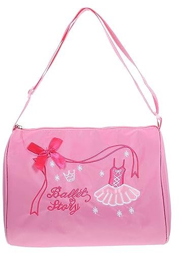 VALICLUD Ballerina Balletttaschen für Mädchen Ballett Tutu Tanztasche Ballett Reisetasche für Mädchen (Rosa)