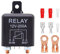 HISports Heavy Duty 12V 200A Car Battery Isolator Relay with 2 Pin Base + 2 * 50A Terminals