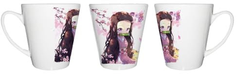 MERCHANDMANIA TAZA CÓNICA kimetsu no yaiba nezuko cazador demonios carmesi conica personalizada