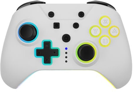 Hyperkin Mando | Controlador inalámbrico de efectos de reverberación Armor3 NuRival - blanco